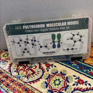 Polyhedron Molecular Model Set - Clear and Green Reasonable offers considered